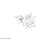 Схема №3 4HF413BDV с изображением Кнопка для плиты (духовки) Bosch 00428018