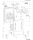 Схема №1 LVX1256WH (F033750) с изображением Холдер для посудомойки Indesit C00144109