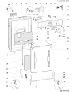 Схема №1 LVX1256WH (F033750) с изображением Микромодуль для электропосудомоечной машины Indesit C00143242