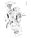 Схема №2 AWG 308 с изображением Уплотнитель (прокладка) для стиралки Whirlpool 481253248051