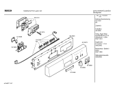 Схема №1 SGS65A12FF с изображением Панель управления для посудомоечной машины Bosch 00433973