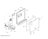 Схема №2 SL65E331EU с изображением Набор кнопок для посудомойки Bosch 00600475