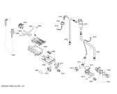 Схема №3 WVH28440TR Bosch с изображением Наклейка с пояснениями для стиральной машины Siemens 00622260