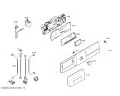 Схема №4 WM14E482FF E14.48 с изображением Панель управления для стиралки Siemens 00669647