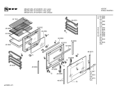 Схема №2 E1541S2 MEGA1541A с изображением Панель управления для плиты (духовки) Bosch 00434937