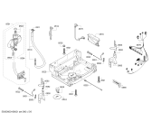 Схема №2 SMVBEE50NL с изображением Силовой модуль запрограммированный для посудомойки Bosch 00754559