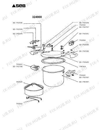 Схема №1 324901 с изображением Сотейника Seb 792655