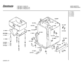 Схема №1 CV45100261 CV451 с изображением Крышка для стиралки Bosch 00114422