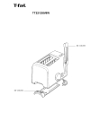 Схема №1 TT227150/8W с изображением Запчасть для тостера (фритюрницы) Tefal SS-186493