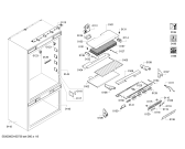Схема №3 CIB36P01 с изображением Вкладыш в панель для холодильника Bosch 00657614