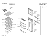 Схема №1 KSV2802IE с изображением Дверь морозильной камеры для холодильника Bosch 00214396