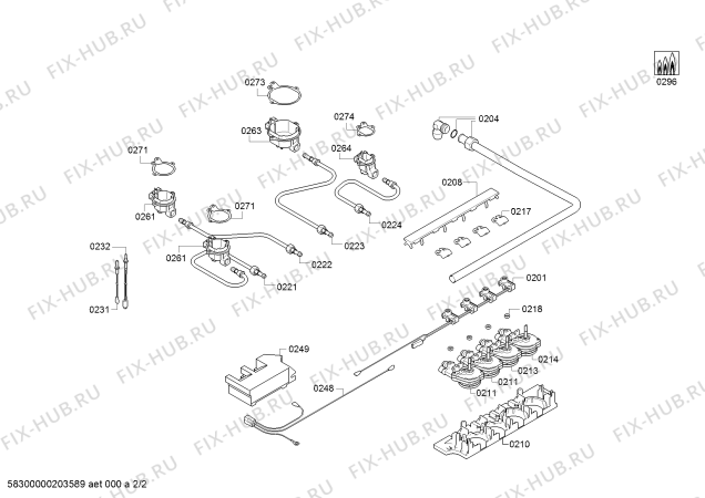 Взрыв-схема плиты (духовки) Bosch PCP6A5B90V MS 60F 4G BOSCH SV - Схема узла 02