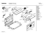 Схема №1 HB330250 с изображением Фронтальное стекло для плиты (духовки) Siemens 00471950