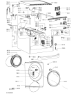 Схема №1 AWOE 1409 с изображением Обшивка для стиральной машины Whirlpool 481010404296