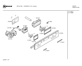 Схема №2 B1583S0 MEGA 4581 с изображением Панель управления для плиты (духовки) Bosch 00295381
