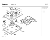 Схема №1 5EB330B с изображением Столешница для электропечи Bosch 00215275