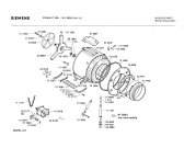 Схема №1 WV55900141 SIWAMAT 559 с изображением Вставка для ручки для стиралки Siemens 00085234