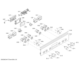 Схема №3 HCA764322U с изображением Кабель для электропечи Bosch 00753634