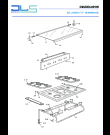 Схема №1 DEMW 9642 B с изображением Обшивка для духового шкафа DELONGHI 35C91B71D1