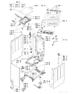 Схема №1 WATE 9575/2 с изображением Декоративная панель для стиральной машины Whirlpool 481245215042