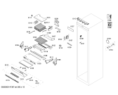 Схема №3 FIN18MIEL1 F 1411 SF с изображением Вентиляционная решетка для холодильника Bosch 00644493