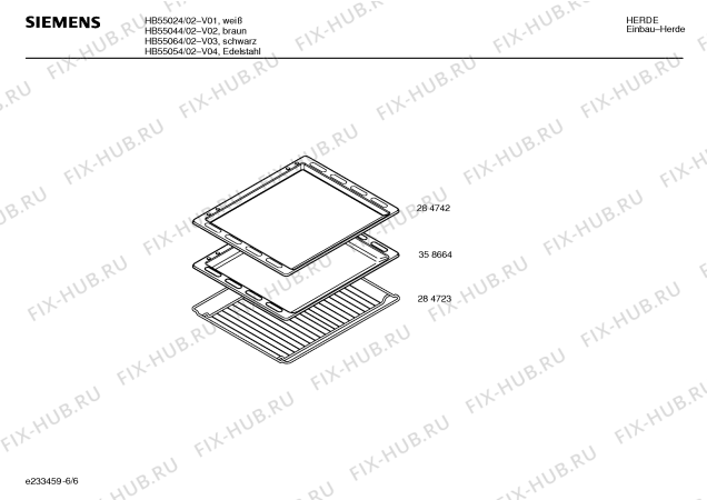 Схема №2 HB56064FN с изображением Переключатель режимов для духового шкафа Siemens 00267468