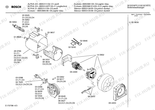 Схема №2 BBS3981EU exclusiv с изображением Крышка для пылесоса Bosch 00283137