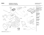 Схема №1 BSA2222 PRO PARQUET 1600W с изображением Верхняя часть корпуса для мини-пылесоса Bosch 00360252