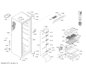 Схема №2 3FC1661P с изображением Крышка для холодильника Bosch 00658274