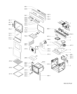 Схема №1 AKZ 532 IX с изображением Переключатель для плиты (духовки) Whirlpool 481241278942