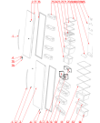 Схема №1 NRS918BCX (451899) с изображением Дверца для холодильной камеры Gorenje 494202