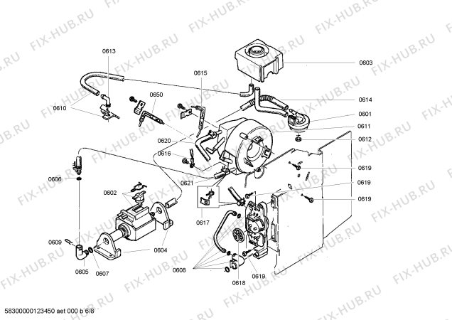 Схема №3 TCA6401 Benvenuto B40 с изображением Чистящее средство для электрокофеварки Bosch 00310772