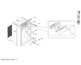 Схема №1 KI52LAD40 с изображением Дверь для холодильника Bosch 00715606
