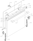 Схема №1 GP779B (462808, BO6PY4L1-42) с изображением Дверь (стекло) духовки для электропечи Gorenje 462484