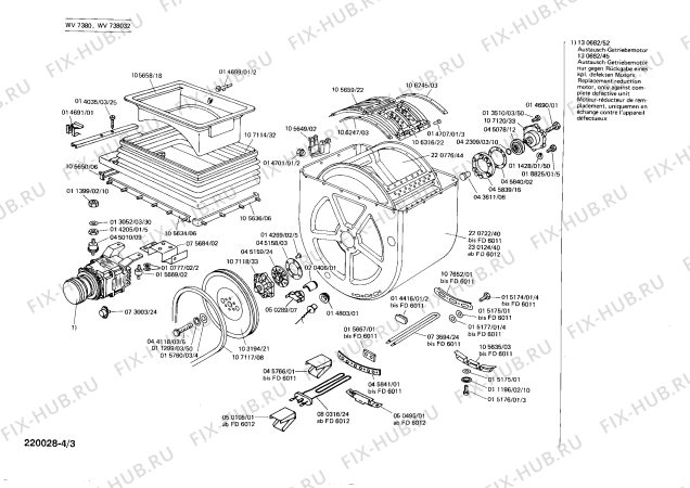 Схема №2 WV7380 SIWAMAT 738 с изображением Клапан для стиральной машины Siemens 00080119