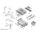 Схема №2 SRV55T35EU с изображением Модуль управления для посудомоечной машины Bosch 00649520