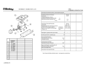 Схема №1 3GV9060 с изображением Крепежный набор для холодильной камеры Bosch 00169417