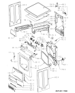 Схема №1 AWZ 851 с изображением Обшивка для электросушки Whirlpool 481245210522