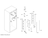 Схема №2 T30IR70FSS с изображением Плата для холодильной камеры Bosch 00244645