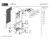 Схема №1 3KF4860A с изображением Дверь для холодильной камеры Bosch 00240668