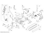 Схема №3 SMS69T25EU с изображением Передняя панель для посудомоечной машины Bosch 00700745