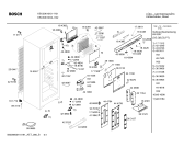 Схема №1 KSU30610 с изображением Дверь для холодильной камеры Bosch 00243199