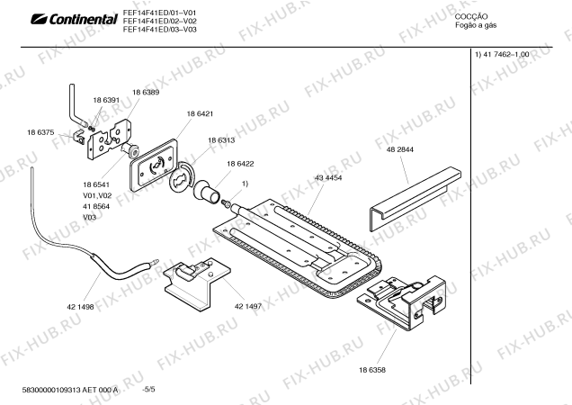 Схема №3 E00101KE2 с изображением Кнопка для электропечи Bosch 00364511