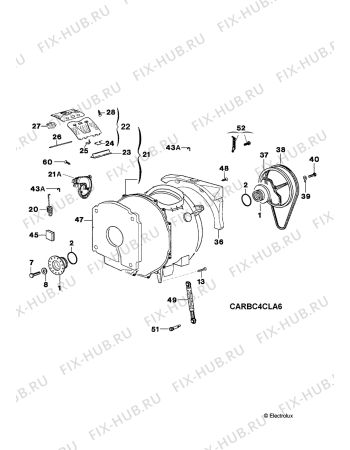 Взрыв-схема стиральной машины Aeg Electrolux LAV46010 - Схема узла Functional parts 267