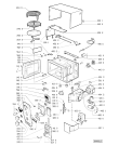 Схема №1 AVM 441 AV с изображением Сенсорная панель для микроволновки Whirlpool 481945358718