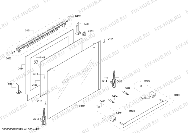 Схема №2 HCE764321U с изображением Кабель для электропечи Siemens 00624069