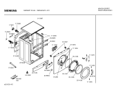 Схема №1 WM54450 SIWAMAT XL544 с изображением Инструкция по установке и эксплуатации для стиральной машины Siemens 00524609