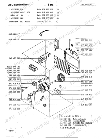 Взрыв-схема стиральной машины Aeg LTH630 WEISS - Схема узла Section3