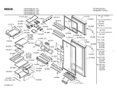 Схема №1 KSU445206J REFRIG NO FROST 410L 127V BCO с изображением Инструкция по эксплуатации для холодильной камеры Bosch 00580804