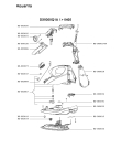 Схема №1 DX9800U1A с изображением Рукоятка для утюга (парогенератора) Rowenta RS-DX0067